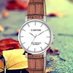 Sandy D Carter Women Dial & Leather Straps Analogue Watch SDC24-115L-BR-picture-17
