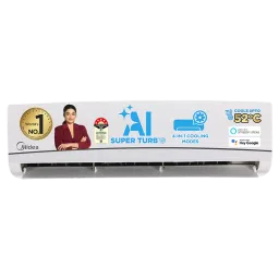 Midea Santis Pro Royal 4 in 1 Convertible 1.5 Ton 5 Star Inverter Split AC with Auto Cleanser (2024 Model, Copper Condenser, MAI18SR5R34W0)-picture-32