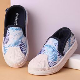 Cute Walk by Babyhug Abstract Print Casual Shoes - Blue-image-98