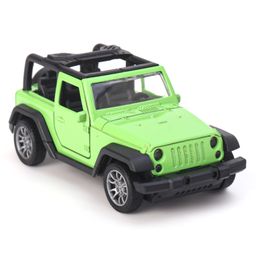 KIDS FUN Pull back Die Cast Car Jeep 1:32 - Green-25