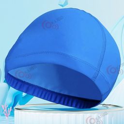 KARBD Super Soft PU Swimming Cap for Kids Universal Size - Assorted Random Colour image 4