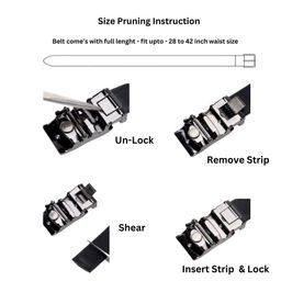 Niddleman Men Pack Of 2 Textured Belt image 2