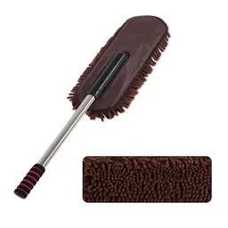 Kuber Industries Brown Solid PVC Bath Accessories Set-1