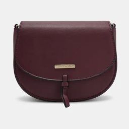 Forever Glam by Pantaloons Wine Cross Body Bag-image-74