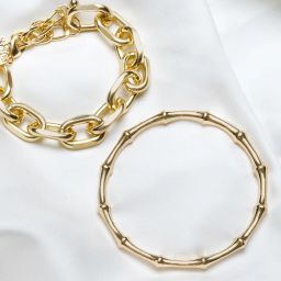 Joker & Witch Nadia Gold Bracelet - Set of 2 image 1