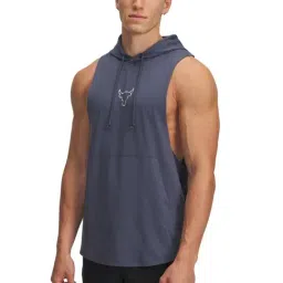 Under Armour Grey Regular Fit Tank Tee-picture-7