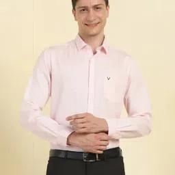 Allen Solly Pink Cotton Slim fit Print Shirt-picture-13