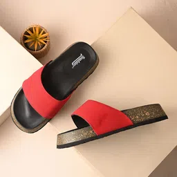 The Roadster Lifestyle Co Women Casual Slip-On Open Toe Flats-image-78