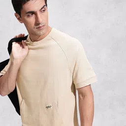 WROGN Raglan Sleeves Pure Cotton Oversized T-shirt-picture-48