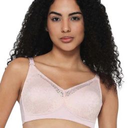 Wacoal Womens Curvy Confidence Non-Padded Non-Wired Full Cup Plus Size Minimizer Bra - Beige-picture-30