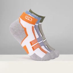 Ajile by Pantaloons Multicolor Cotton Color Block Socks Pack of 3-8