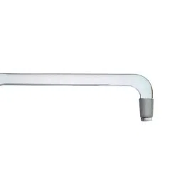 ABGIL ABG453 Borosilicate Glass Recovery Bend Vertical Adapter - Socket (B-55) Cone (B- 55) image 1