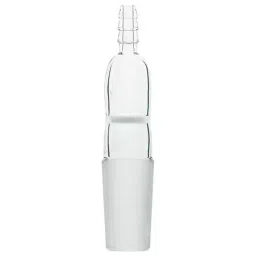 ABGIL ABG507 Borosilicate Glass Vacuum Adapter With Fritted Disc - Cone (B-55)-31