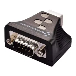 BRAINBOXES Adapter, Usb To Rs232, 460Kbaud, US-159-84