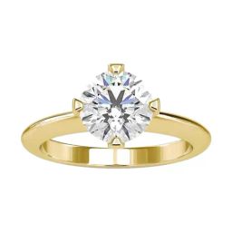 Fiona Diamonds Lab Grown Diamond 18k (750) Yellow Gold Ring for Women-image-49