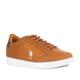 U.S. Polo Assn. Men's Liotto Tan Casual Sneakers-image-29