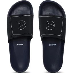 Chupps Men's Urban Edge ErgoX Plus Navy Slides-2