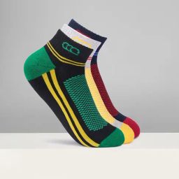 Ajile by Pantaloons Multicolor Cotton Color Block Socks Pack of 3-6