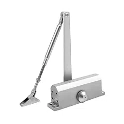 DiSS Lustre Automatic Hydraulic Speed Door Closer for All Purpose with Fitting Set (Silver)-image-28