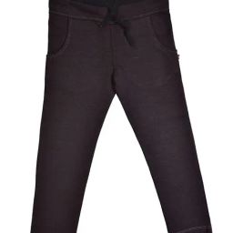 Nino Bambino Kids Dark Grey Solid Trackpants-image-83