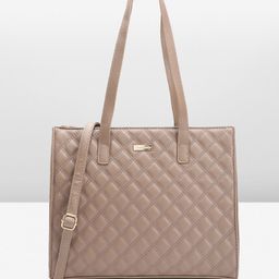 DressBerry Structured Quilted Shoulder Bag-47