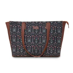 ZOUK Multicolor Printed Large Tote Bag image 1