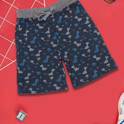 Dollar Boys Navy Printed Bermuda-picture-30