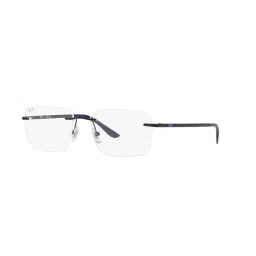 Ray-Ban Black Rectangular Eye Frames for Men image 1