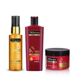 TRESemme Set of Keratin Smooth Pro Collection Shampoo+Hair Mask+Gloss Ultimate Hair Serum-24