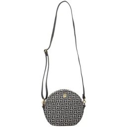 TOMMY HILFIGER Black ODETTE II Logo Cross Body Bag-picture-38