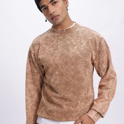 glitchez Statement Fade Fleece Oversized Sweatshirt-image-6