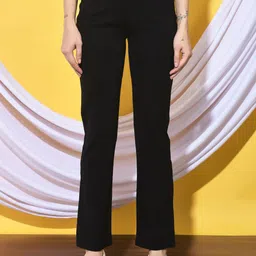 FFU Women Relaxed Straight Leg Trousers-image-76