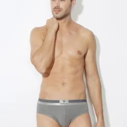 Van Heusen Regular Fit Colour Fresh Ultra Soft Solid Briefs - Quite Shade image 1