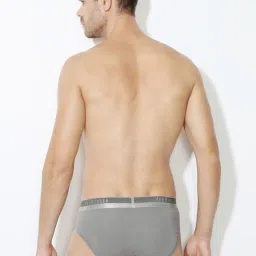 Van Heusen Regular Fit Colour Fresh Ultra Soft Solid Briefs - Quite Shade image 2