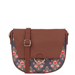 Zouk Classic Multicolor Printed Small Sling Handbag image 1