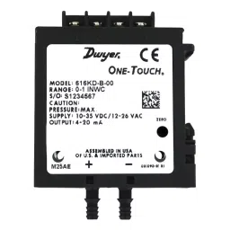 DWYER PRESSURE TX, DIFFERENTIAL, 0-20INCH-H2O, 616KD-06.-image-29