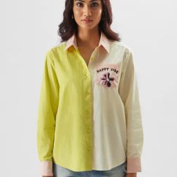 The Souled Store Multicolored Cotton Printed Shirt-image-15