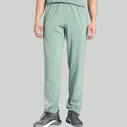 Puma Green Cotton Slim Fit Printed Sports Trackpants-image-38
