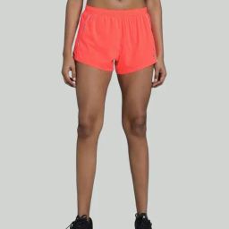 Puma Red Skinny Fit Sports Shorts-image-80