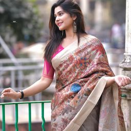 Nityanta Fab Ethnic Motifs R Silk Saree-image-19