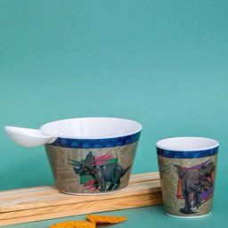 Servewell Jurassic World Melamine Fries Dip Bowl - Set of 2-16