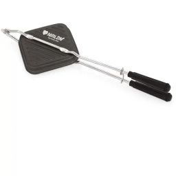 Nirlon Black Aluminum Others Regular Grill Toster-image-3