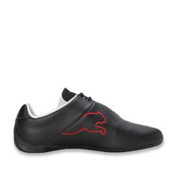 Puma Unisex Black & Rosso Corsa Scuderia Ferrari Future Cat Motorsport Sneakers-4