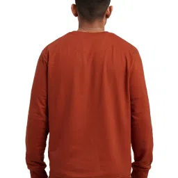 The Souled Store Rust Regular Fit Sweatshirt image 2