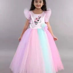 Pink Chick Girls Pink Character Based Party Dresses-image-46