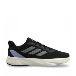 Adidas Men's BASIC RUN-WAVE Black Running Shoes-38