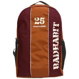 Bad Habit AAD 1761 24 L Tan & Maroon Large Backpack-image-40