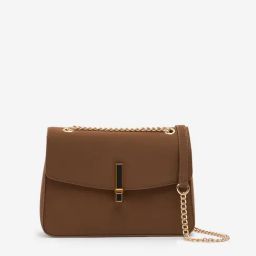 Westside Brown Textured Sling Bag-41