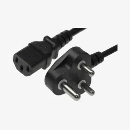EBSB Computer Power Cable Cord For Desktops Pc And Printers (Black) image 2
