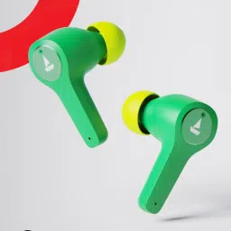 boAt Airdopes 451v2 T True Wireless Earbuds with 25H Playback Time & ENx Tech (Viper Green) image 4